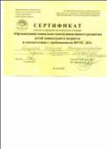 Сертификат участия в окружном методическом семинаре "Организация социально - коммуникативного развития детей дошкольного возраста в соответствии с требованиями ФГОС ДО" Сертификат участия в окружном методическом семинаре "Организация социально - коммуникативного развития детей дошкольного возраста в соответствии с требованиями ФГОС ДО"